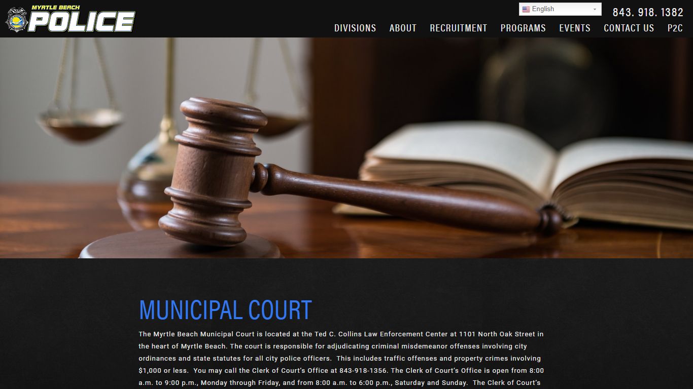 Myrtle Beach Municipal Court - Ted C. Collins Law ...